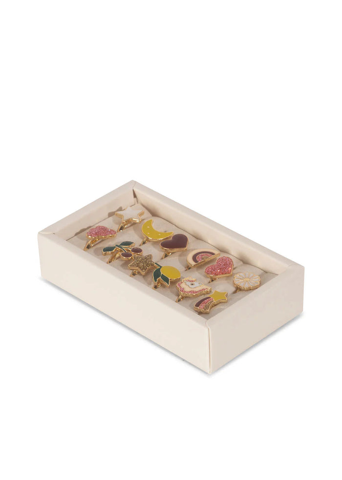 12 Pack Ring Set for Kids – Konges Sløjd