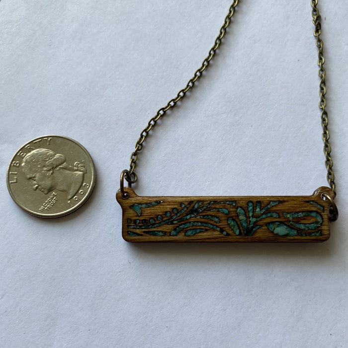 16” Fleur Bar Necklace