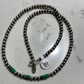 18” Green Turquoise Authentic Navajo Pearl