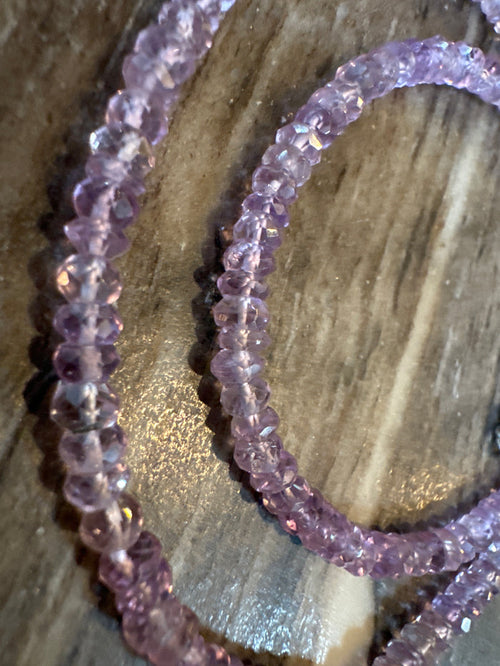 18” with 2” extender Amethyst