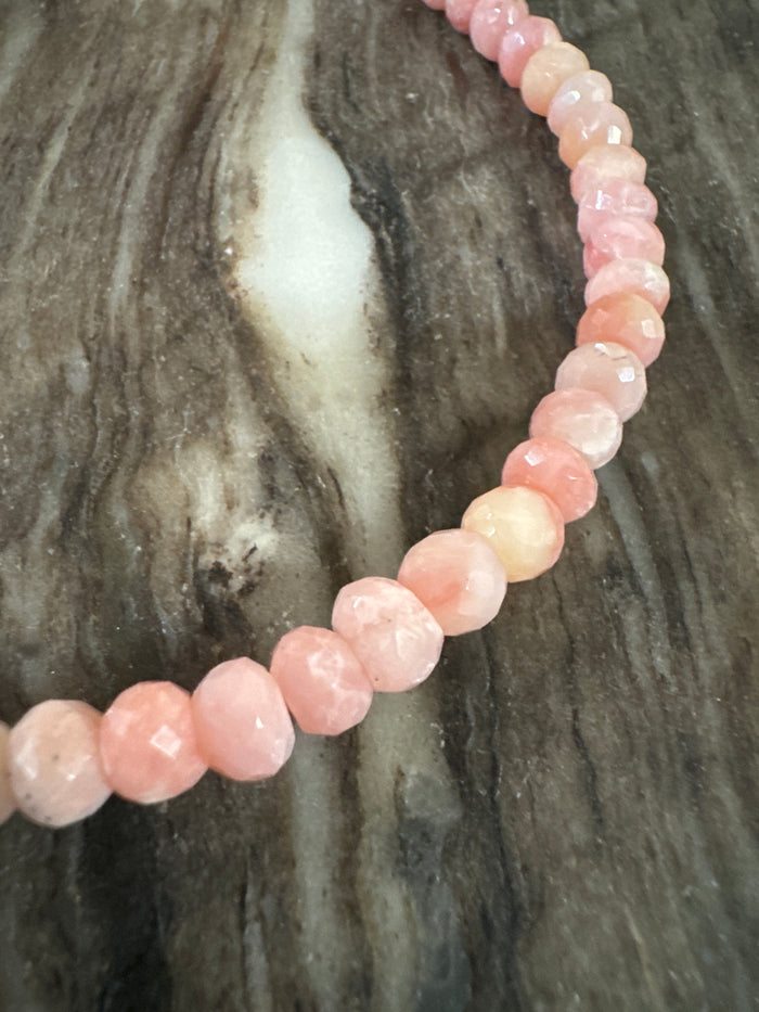 18” with 2” extender Peruvian Opal Chain