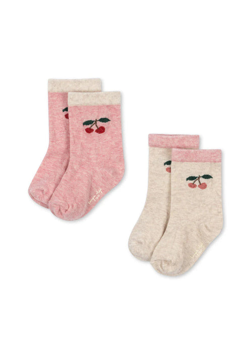 2-Pack Cherry Socks for Kids – Konges Sløjd
