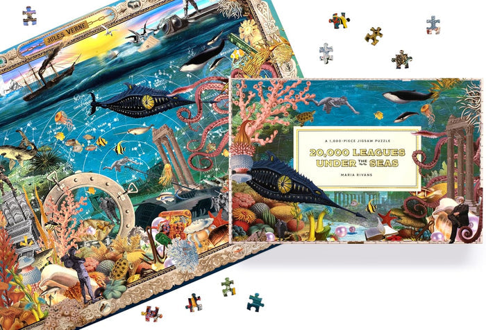 20.000 Leagues Under the Sea 1000 brikker puslespil