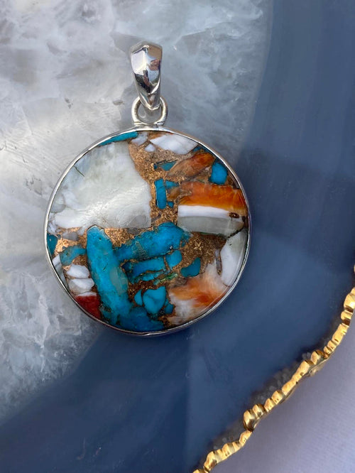 3 AVAILABLE! Spiny Oyster with 24" Adjustable Chain