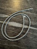 3mm 18" Navajo Pearls – First American Traders, Made in the USA