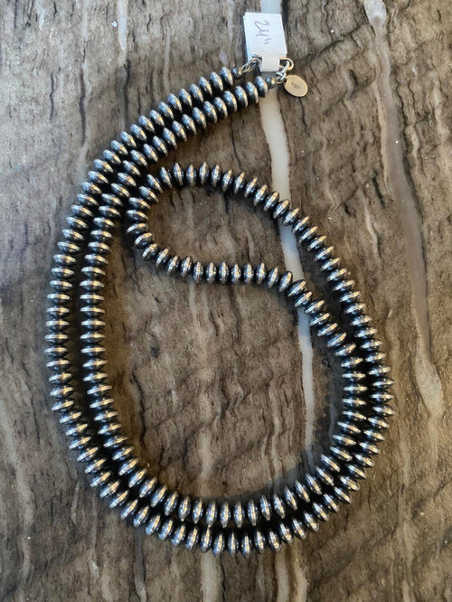 6mm 24" Navajo Pearls – First American Traders, Made in the USA