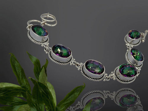 7" with 2" extender Majestic Quartz Bracelet
