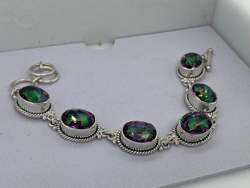 7" with 2" extender Majestic Quartz Bracelet