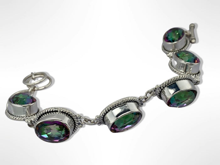 7" with 2" extender Majestic Quartz Bracelet
