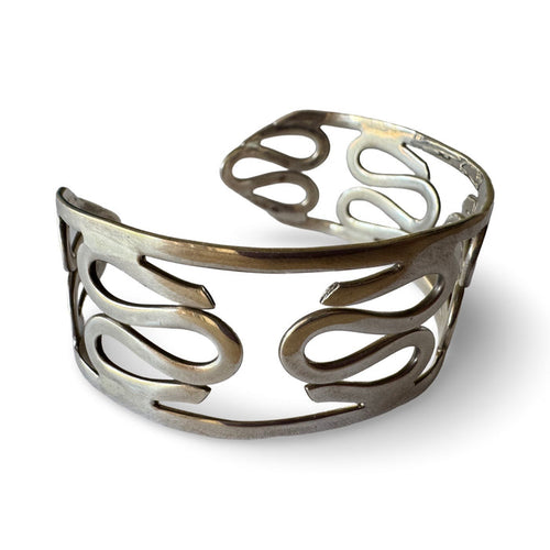 925 Adjustable Sterling Silver Bracelet Cuff