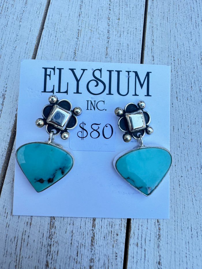 Elysium Turquoise Mexico Earrings (Stud)