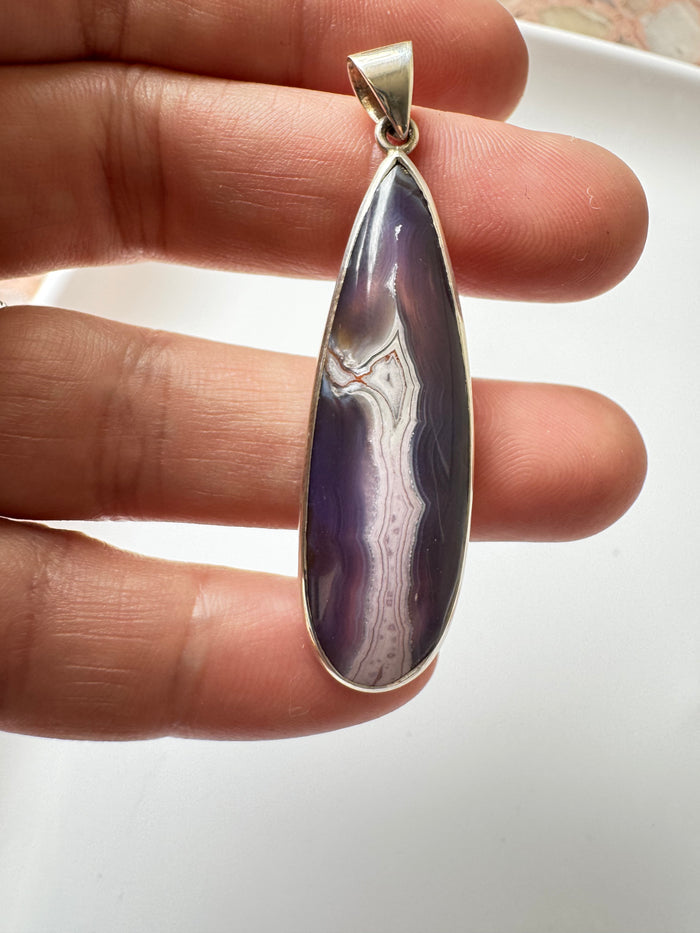 Purple Passion - 925 Sterling Silver Pendant