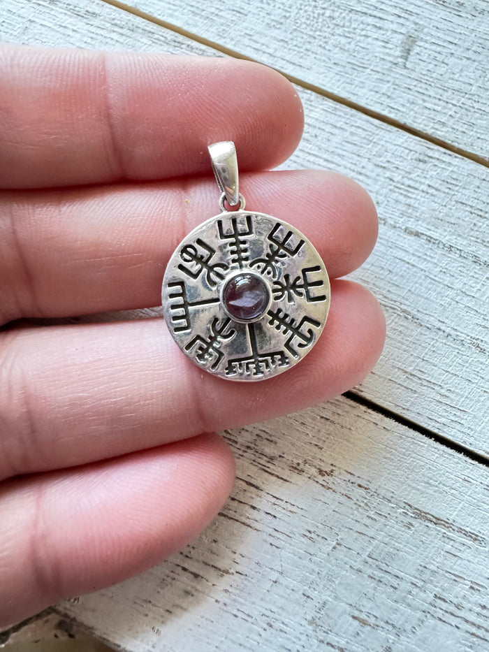 Viking Compass Pendant