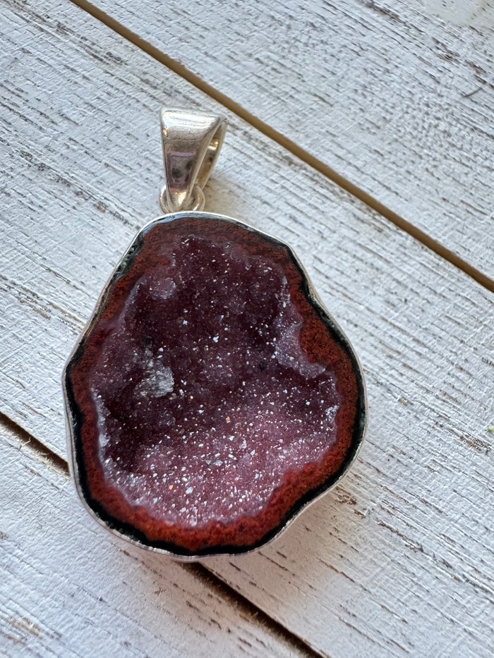 Druzy Agate Pendant