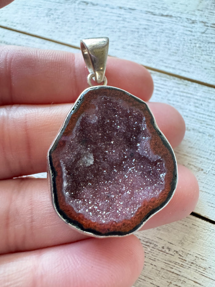 Druzy Agate Pendant