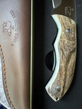 Hunting Knife - Antler - Veteran Owned Business