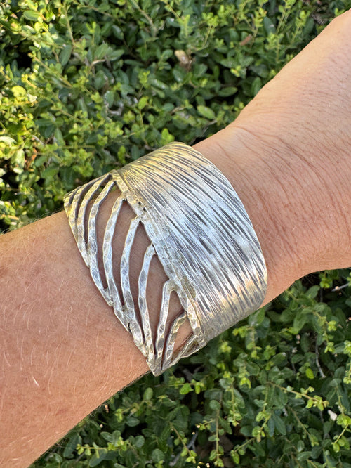 925 Adjustable Sterling Silver Bracelet Cuff
