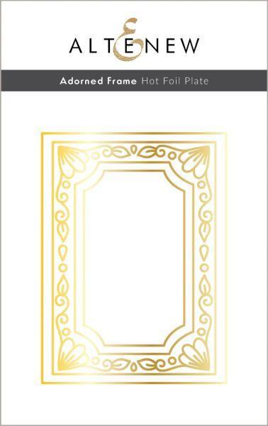 Adorned Frame - Hot Foil Plate