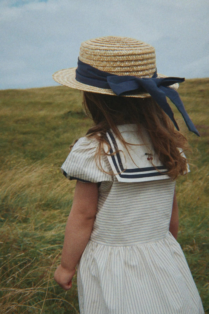 Allie Sailor Dress – Bleu Stripe – Konges Sløjd