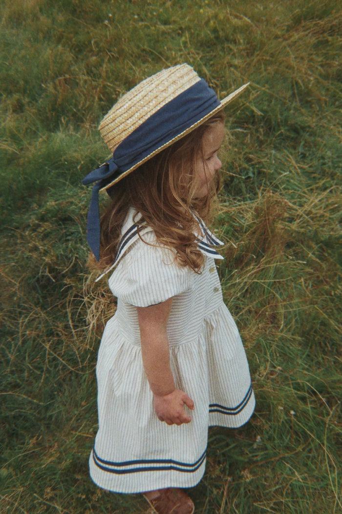 Allie Sailor Dress – Bleu Stripe – Konges Sløjd