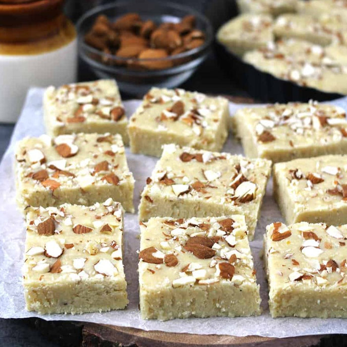 ALMOND KHOYA BARFI