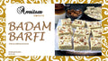 AMRITSAR SWEETS - ALMOND KHOYA BARFI 300GM