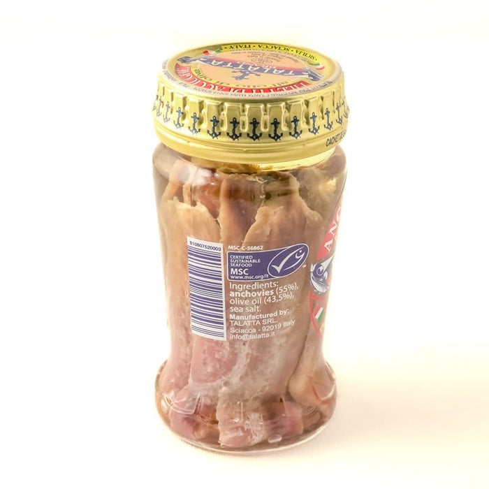 Anchovies in Olive Oil - Etto Pasta