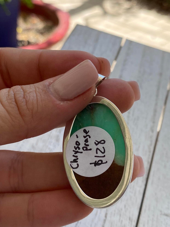 Apple Green Chrysoprase or "Australian Jade"