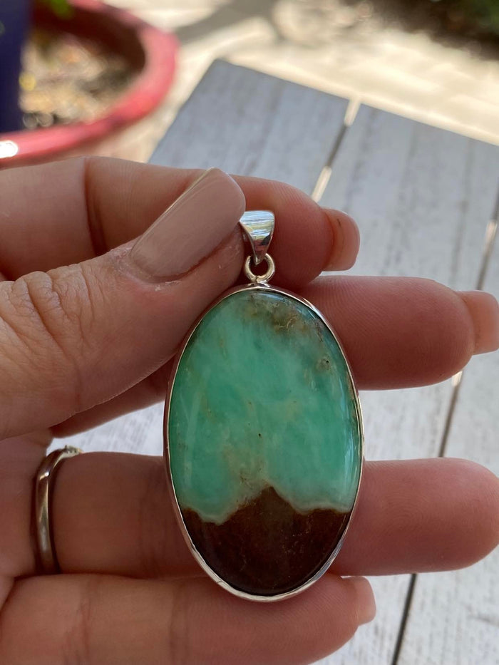 Apple Green Chrysoprase or "Australian Jade"