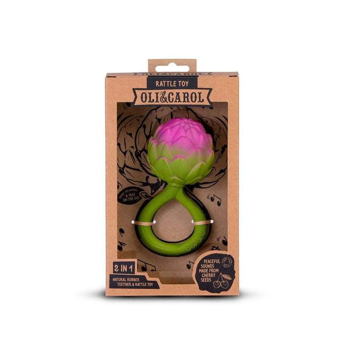 Artichoke Rattle Toy – Oli and Carol