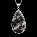 Astrophyllite in 925 Sterling Silver Pendant