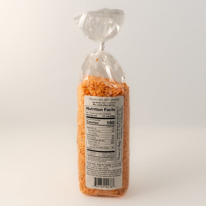 Bartolini Red Split Lentils - Etto Pasta