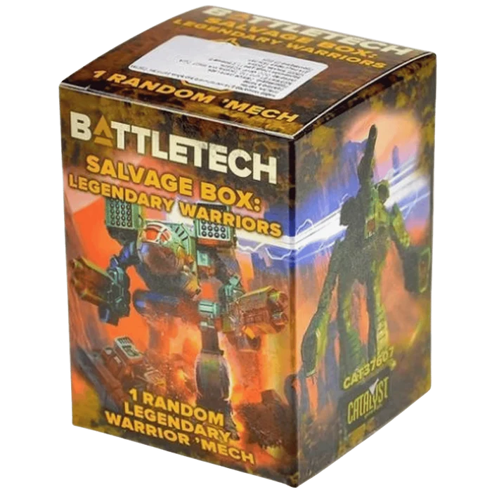 BattleTech Legendary Warriors Salvage Single Blind Box