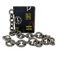 b.b. Simon Chain Wallet- Small bb Pattern Black / Citrine - Dudes Boutique