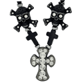 b.b. Simon Skull N Crossbones Pirate-Clear-Black - Dudes Boutique