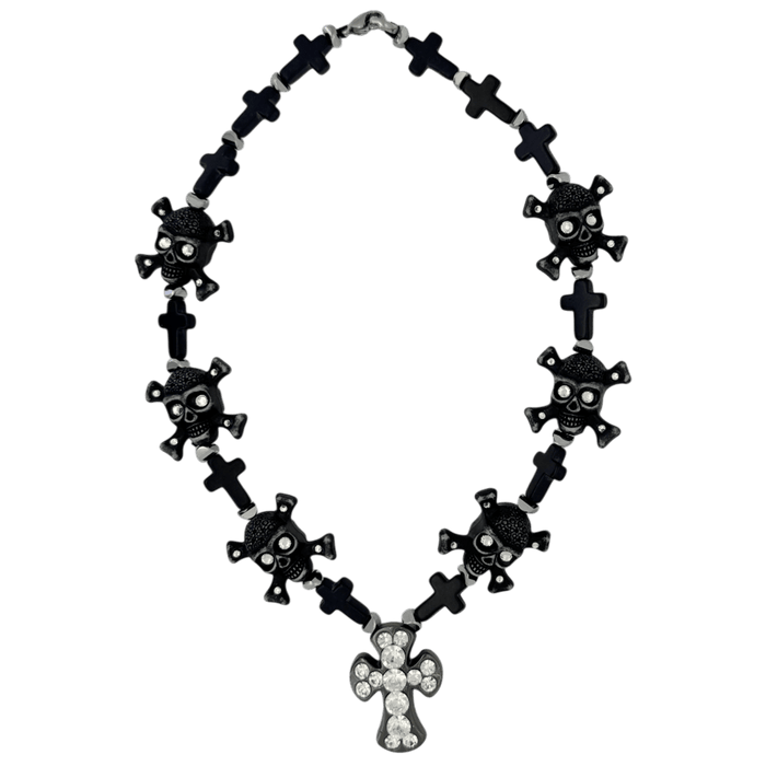 b.b. Simon Skull N Crossbones Pirate-Clear-Black - Dudes Boutique