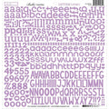 Besties Letter Scramble Alpha Stickers - Plum