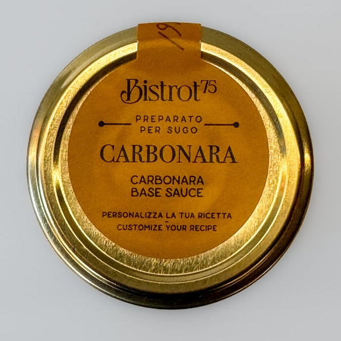 Bistrot 75 Carbonara Base Sauce - Etto Pasta