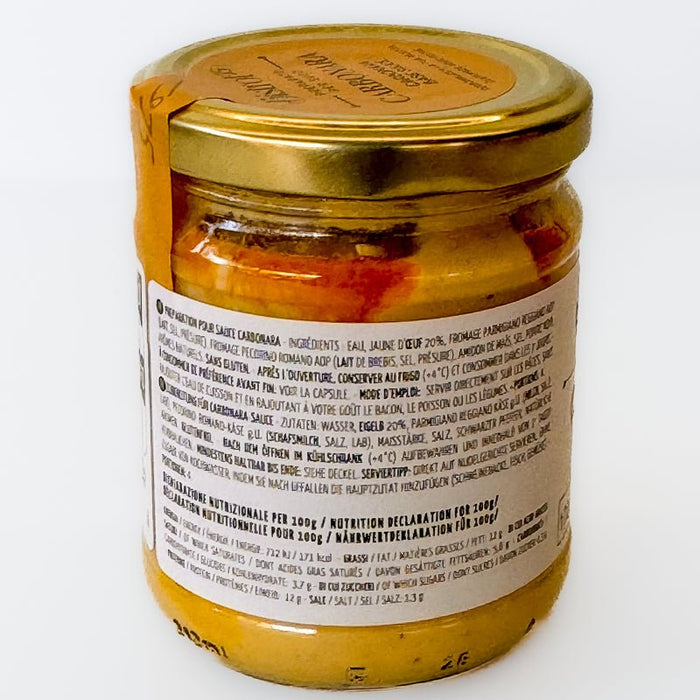 Bistrot 75 Carbonara Base Sauce - Etto Pasta