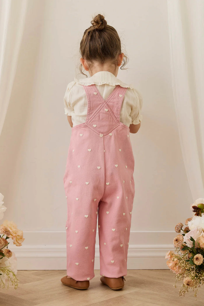 Blair Overall – Petite Heart Rose – Jamie Kay