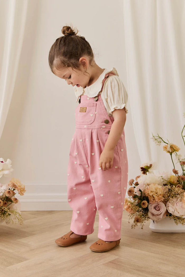Blair Overall – Petite Heart Rose – Jamie Kay