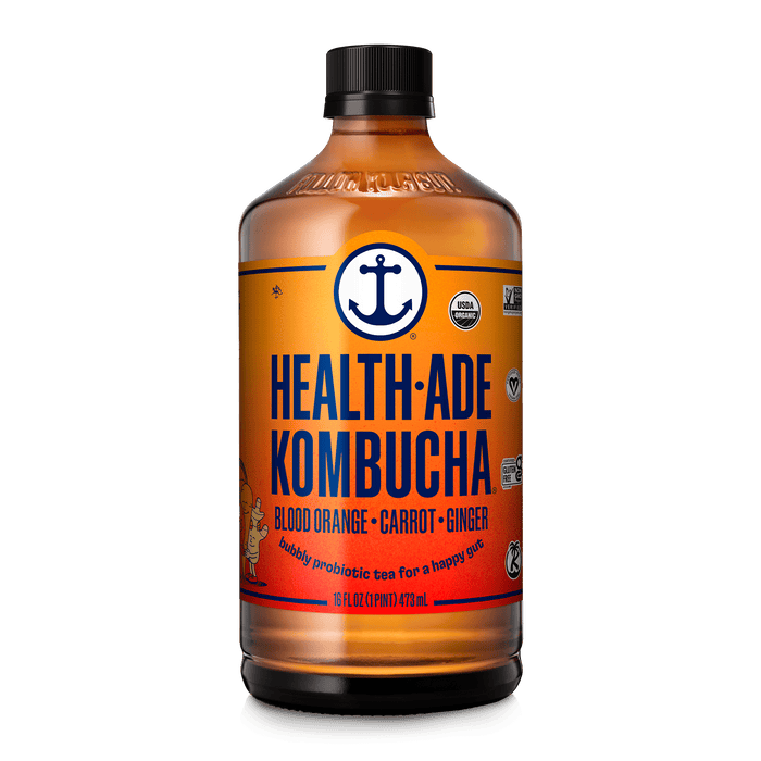 Blood Orange-Carrot-Ginger Kombucha Kombucha Health-Ade