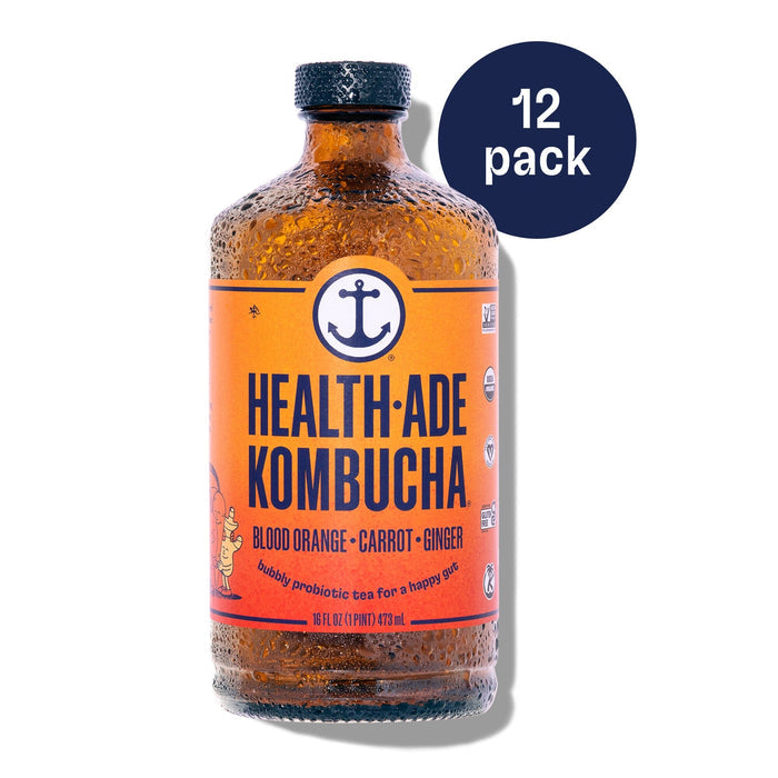 Blood Orange-Carrot-Ginger Kombucha Kombucha Health-Ade