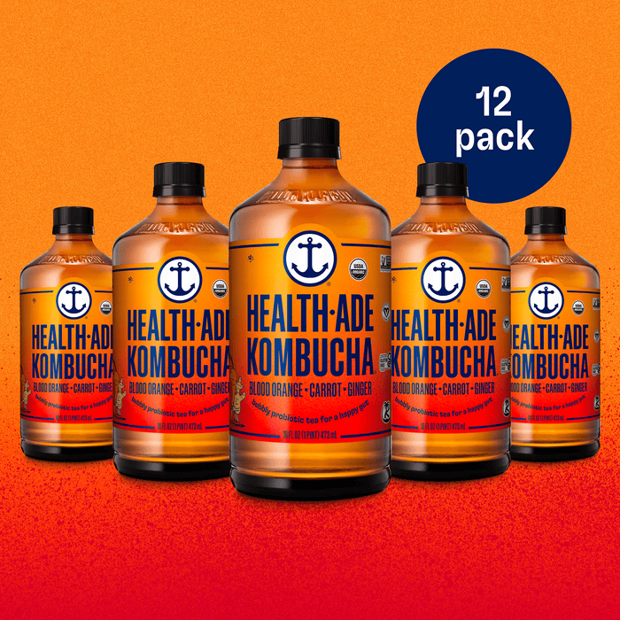 Blood Orange-Carrot-Ginger Kombucha Kombucha Health-Ade