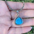 Blue Topaz (Viking chain separate)
