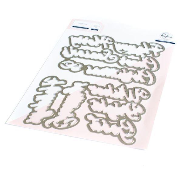 Brushed Sentiments - Holiday - Die