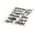 Brushed Sentiments Stamp Set