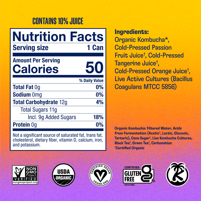 Bubbly Besties Variety Pack in Cans Kombucha in cans Health-Ade
