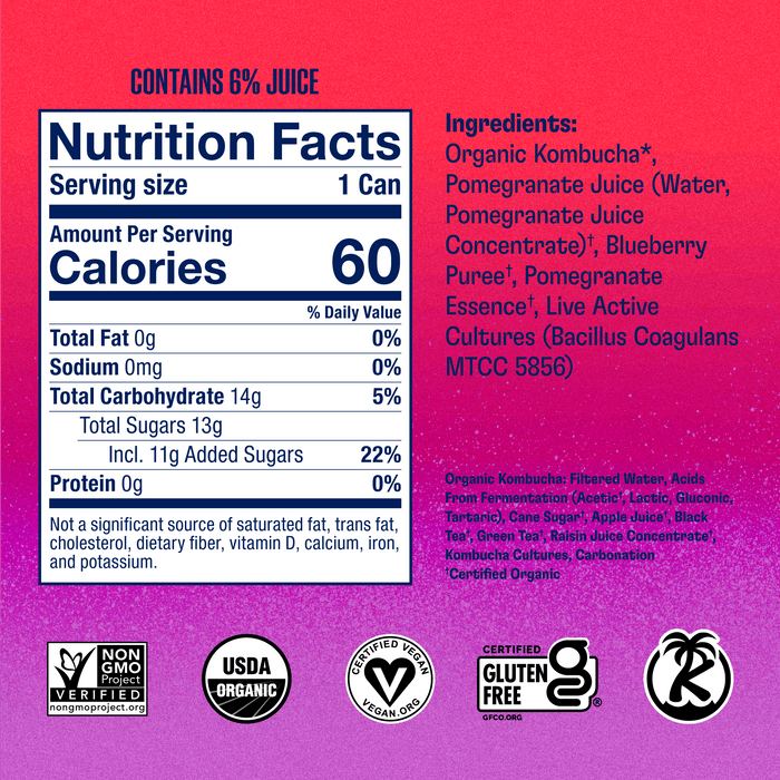 Bubbly Besties Variety Pack in Cans Kombucha in cans Health-Ade