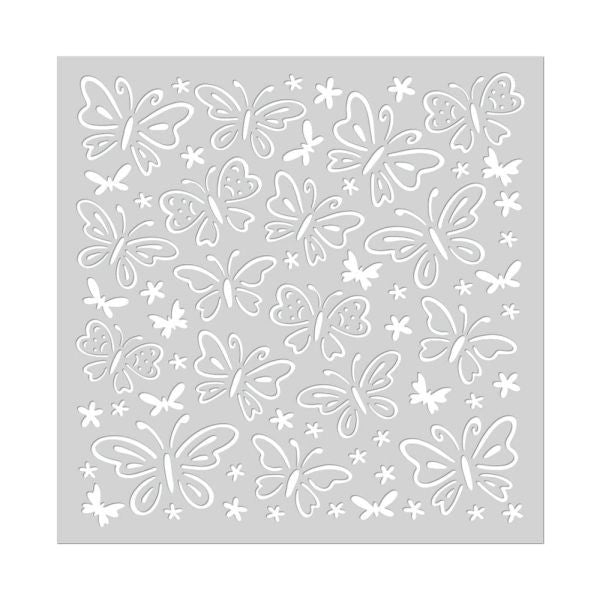 Butterfly Pattern Stencil